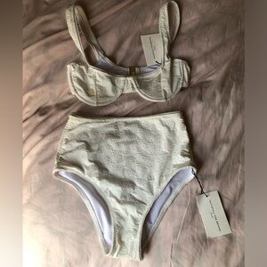 NWT White Swimsuit XS